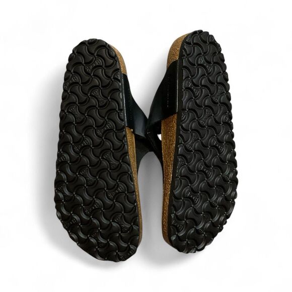 Size 9 W/7 M- Birkenstock Gizeh BS Black Thong Sandal - Picture 4 of 4